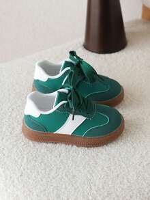 1双儿童运动鞋，新款春秋季女童休闲鞋，运动鞋，男童训练鞋 - 綠色 - 查看 6
