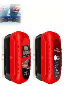 Car Glass Cleaner - Household Cleaning, Can Clean Car Glass, Christmas, Cleaning Supplies, Christmas Gift, Household Glass Cleaner. 1. Cleans Impurities And Dust On The Car Glass Surface; 2. Open The Cap, Evenly Apply With A Cleaning Brush On The Car Glass; 3. Finally, Rinse With Clean Water. - Multicolor - View 4