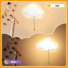 1pc/2pcs Battery Operated LED Night Light, Cute Cloud, Star, Moon, Butterfly Pattern, Home Decor, Suitable For St. Paul's Day, Easter, Valentine's Day, Birthday Gifts (Batteries Not Included) - Battery Box - View 6