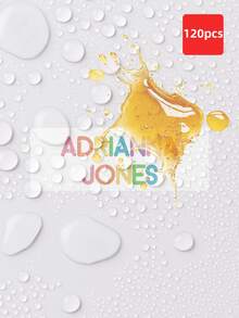 1-240 szt. Etykiety z imieniem, Naklejki z tekstem, Naklejki na artykuły papiernicze, Kolorowe etykiety z tekstem, Etykiety z imieniem, Naklejki bez prasowania, Etykiety wodoodporne i olejoodporne, Etykiety przezroczyste, Etykiety wielokrotnego użytku - Personalizacja listów - Zobacz 25