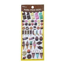 3D Textured Food Sticker Set: Multiple 3D Realistic Texture Stickers (Baked Goods, Snacks, Beverages, And Desserts) - Ideal For Adult Diaries, Scrapbooking, Crafts, Planners, And Stationery Decoration | Perfect Valentine's Day Gift And New Year Decoration - 3D Stickers 36 - View 13