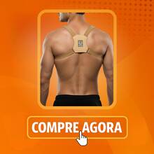 Unisex Posture Corrector Vest For Cervical Spine Women Men Aligns Posture - Màu be - Xem 7