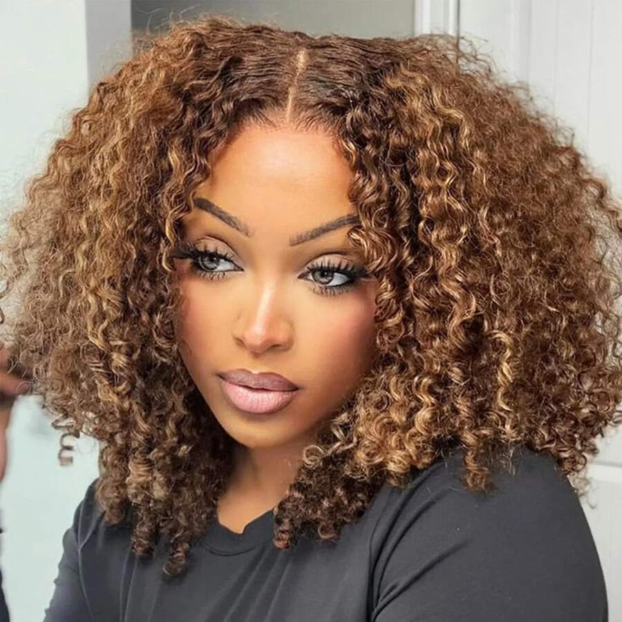 38 Inch 5x5 HD Lace Closure Wigs Human Hair 5x5 Water Wave Closure Wigs 250% Density Deep Curly Closure Wig Wet And Wavy Water Wave Lace Front Wigs Human Hair Pre Plucked Glueless Deep Curly Wig Parties Travel Birthday Celebrations Cosplay Graduations Weddings Back To School Daily Life - S4/27 - 查看 1