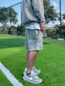 Quần short bóng rổ Nike Dri-Fit Standard Issue thoáng khí, nhanh khô, chất liệu dệt kim, màu trơn, thoải mái và đa năng dành cho nam, màu xám. - Xám - Xem 9