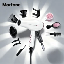 Valentine's Day Gift-MORFONE All-In-One Hair Dryer With Professional Accessories, Capable Of Shaping Curly And Wavy Hair, And Quick Drying Hair. This Is An Excellent Gift For Family And Friends During The Holiday Season. - Xem 2