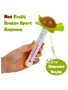 Pływający termometr basenowy, łatwy do odczytania pomiar temperatury wody w basenach zewnętrznych i wewnętrznych oraz spa - A - Zobacz 4