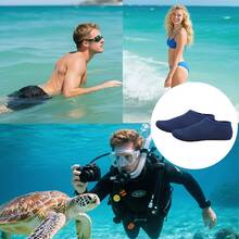 Unisex Anti-Slip Diving Socks, Quick-Drying Wetsuit Socks, Barefoot Water Shoes For Beach, Swimming, Snorkeling, Suitable For Water Sports And Pool Parties, Lightweight & Comfortable, Perfect For Beach Walks, Outdoor Activities, Yoga, Pilates, Beach Accessories, Swimming Accessories, Beach, Diving Equipment, Surfing, Boating, Family Entertainment, Outdoor Activities, Summer Games, Beach Games, Men's Gifts, Women's Gifts, Sports Gifts - Multicolor - View 9