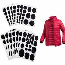 Self Adhesive Black Patches DIY Craft Thermal Transfer Sewing Fabric Sticker Washable Waterproof Patch For Clothes Down Jackets Pant Hole Repair - Multicolor - View 8