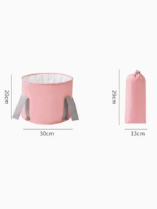 Deep Foot Soaking Bag For Calves, Temperature Controlled, Travel Friendly, No Power Needed Portable Home Foot Spa Tub, Insulated Foldable Foot Soaking Basin For Dormitory Use Foot Bath Home Care Essential For Men & Women Foldable Foot Bath Tub - Multicolor - View 14