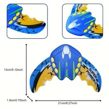 1个带可调节脚蹼的水下滑翔器，无需电池即可自推进，ABS材质，适合游泳和潜水，沙滩必备，泳池漂浮物 - 彩色 - 查看 6