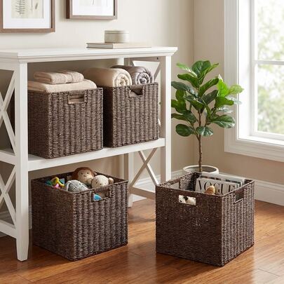 Foldable Laundry Basket, Bathroom Toy & Clothes Storage Box, Bedroom Storage Basket, Laundry Hamper