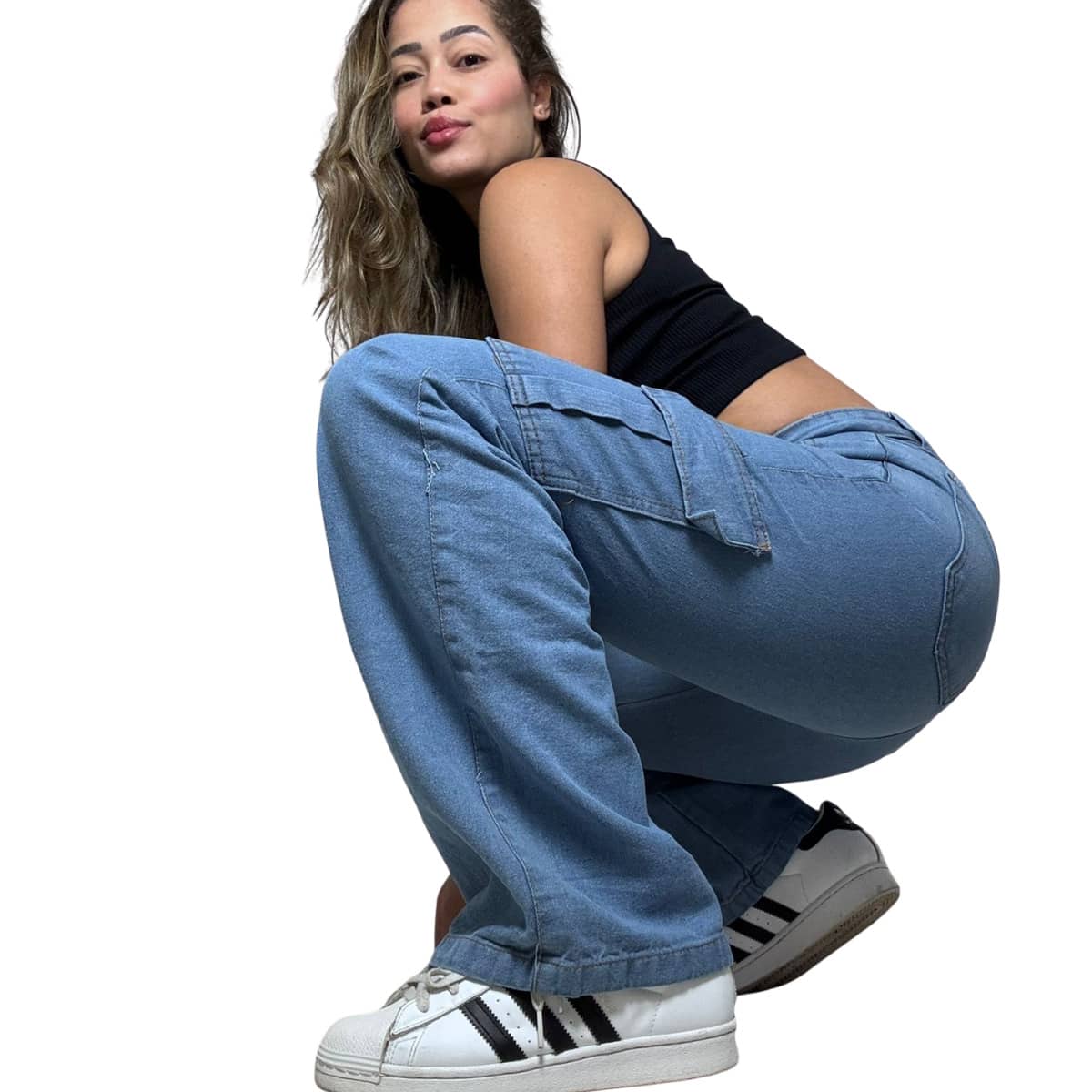 Women Pants - Màu xanh lam - Xem 1