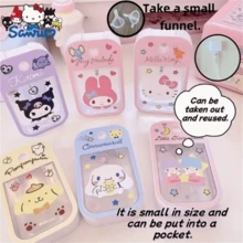 SANRIO 三丽鸥单支装香水喷雾瓶，高颜值库洛米梅洛猫咪迷你喷雾瓶，乳液分装瓶，保湿喷雾瓶，适合家庭、宿舍、旅行和工作使用，精致实用，是送给女性的理想礼物，小巧便携卡片式消毒喷雾瓶 - 卡通 - 查看 8