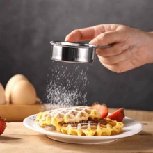 9pcs/Set Measuring Cups, Spoons And Mini Powdered Sugar Sifter Set, Stainless Steel Handle Multifunctional Plastic Measuring Spoons, Cups, Graduated Measuring Spoons Set, Cooking And Baking Tools For Bread, Cake, Desserts, Dusting Powdered Sugar, Matcha Cocoa Powder Sifter, Apartment Essentials, Back To School Supplies, Measuring Tools - Multicolor - View 6