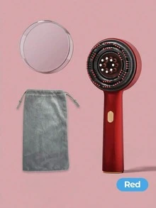 1pc Multi-Function Massage Comb, Electric Massage Brush, Home Scalp Stimulator, Red Light Anti-Hair Loss Hair Brush - Deep Scalp Massage, 3 Modes, Personal Care Device, Gift For Lover, Birthday Gift, Halloween Gift - Multicolor - View 12