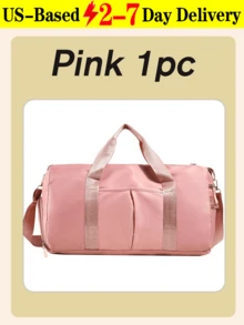 Large-Capacity Waterproof Gym Bag Dry/Wet Separation Weekend Bag Multi-Function Portable Shoulder Bag Suitable For Business Vacation Outdoor Skiing  Fitness Travel And More Can Serve As An Overnight Bag  Carry-On Luggage  Or Sports Bag Organize School Supplies  Back-To-School Luggage  Weekend Getaway Bags  Hospital Bags  Holidays  And Spring Break - 彩色 - 查看 9