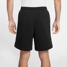 Nike Dri-Fit Standard Issue透氣速乾針織純色舒適百搭籃球褲 男款 黑色 - 黑色 - 查看 4