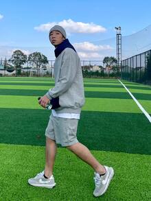 Quần short bóng rổ Nike Dri-Fit Standard Issue thoáng khí, nhanh khô, chất liệu dệt kim, màu trơn, thoải mái và đa năng dành cho nam, màu xám. - Xám - Xem 10