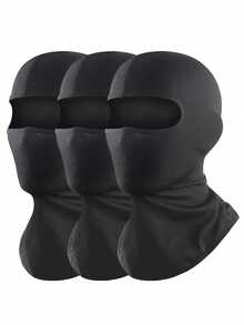 1/Multi-Pack Unisex Balaclava Hat, Neck Gaiter Face Mask, Sun Protection Headwear, Suitable For Cycling, Hiking, Party, Skiing, Etc. - Multicolor - View 1