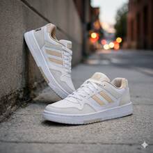 Men's Skater Street Shoes, Premium Line, Comfortable Skater, New Release, Fast Shipping. - 白色米色 - 查看 2