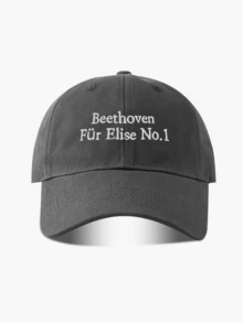 Mũ lưỡi trai thêu kiểu cổ điển, unisex, phù hợp mọi mùa xuân hè thu đông, dây đeo điều chỉnh được, thích hợp cho Ngày Valentine, đám cưới, Giáng sinh, mùa tựu trường, Ngày của Cha, thể thao ngoài trời, du lịch, chống nắng, quà tặng cho nam và nữ, mũ trucker tùy chỉnh, có sẵn màu đen, hồng, tím, vàng và nhiều màu khác, phụ kiện đội đầu thường ngày. - Một kích thước phù hợp với tất cả - Xem 8