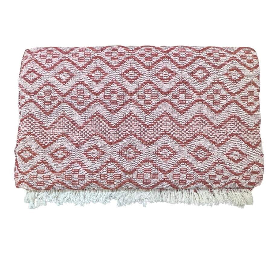 Tambaba Sofa Blanket 2.30 X 1.80 Giant Type Sofa Cover Cotton - 赤土陶器與生俱來 - 查看 1