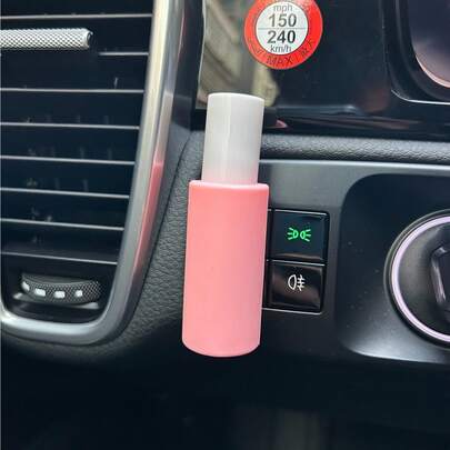 Silicone Adhesive Car Lipstick Holder Rack, Suitable For Most Car Models, Easy To Install And Firmly Grip, Ideal For Car Interior Decor, Cosmetics And Small Item Organization