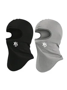 1pc Unisex Autumn/Winter Elastic Moisture-Wicking Motorcycle Riding Balaclava Neck Gaiter, Suitable For Outdoor Activities, Parties, And Cosplay - Multicolor - View 13