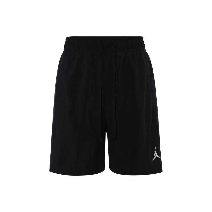Nike Jordan Dri-FIT SPORT DRIF Solid Color Lace-Up Casual Athletic Shorts Men's Black - Black - View 1