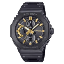Đồng hồ Casio G-Shock cao cấp vỏ kim loại nguyên khối, mạ vàng đen PVD, chống nước 200M, chống sốc, kết nối Bluetooth, dành cho nam giới. - Một cỡ - Xem 8