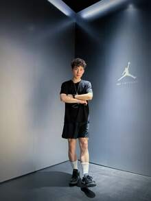 Nike Jordan Dri-FIT SPORT DRIF Solid Color Lace-Up Casual Athletic Shorts Men's Black - Black - View 7