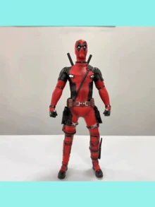 复仇者联盟死侍汽车装饰摆件，躺着、举着牌子、坐着，死侍桌面摆件，办公桌装饰，复活节礼物，圣诞节礼物，学生必备，生日礼物，派对礼品，收藏展示，儿童玩具，毛绒玩具，适合多种场景！ - 彩色 - 查看 4