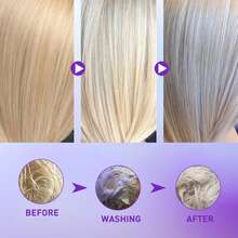 100g,Keratin Hair Mask, Deeply Moisturizes And Nourishes Hair, Repairs Dry And Frizzy Hair, Makes Hair Smooth And Shiny, And Provides Volumizing Care. It Is A Daily Hair Care Mask For Easy Styling - 角蛋白 - 查看 7