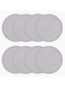 8pcs Reusable Makeup Remover Pads With Storage Bag, Soft Cotton Makeup Cleansing Pads, Suitable For Facial Cleanser - Washable Bamboo Cotton Rounds - Cotton Pads - Reusable Facial Cleanser, Suitable For All Skin Types - Multicolor - View 10