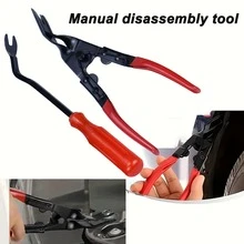 6-Piece Set Of Automotive Fastener Removal Tools, Including Trim Removal Rivet Clips, Car Door Panel Installers, Covers, And Heavy-Duty Metal O-Ring Pullers With Ergonomic Handles. The Durable Metal Structure Effectively Removes Seals, Making It An Ideal Automotive Repair Tool - A - View 5
