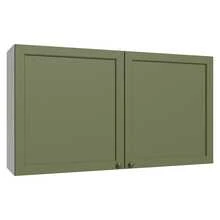 Alacena Gabinete Superior Cocina Madesa Vik 120cm BV - Blanco y Verde - Ver 11