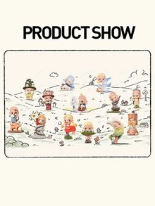 POP MART Zsiga Along The Way Series Blind Box Collectibles, Includes 12 Regular Versions + 1 Secret Version, Inspired By Poetic Life Designs Such As "The Pocket Of The World", "Quiet Park" And "Birds On The Roof", Also Has Secret "Diary" Version, Presenting Artistic Storyline Figurines For Zsiga Fans And Blind Box Collectors, Ideal Gifts For Art Lovers, Collectors And Special Occasions - Multicolor - View 6