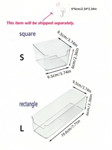 多功能塑料化妆品抽屉收纳盒 - 适用于梳妆台和办公桌上的化妆品、珠宝和配饰收纳，方便整理宿舍文具和日常用品，也适合书房装饰、房间装饰、收纳化妆品、办公用品和其他杂物，旅行必备，女士夏季礼物 - 彩色 - 查看 5