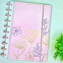 Caderno Inteligente De 10 Discos B5 Floral 80 folhas - Floral - Visão 9