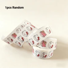 SANRIO 500 miếng/cuộn sticker hình mèo hồng - Gói số lượng lớn, dễ thương để trang trí và dán sổ lưu niệm DIY. - Nhiều màu - Xem 5
