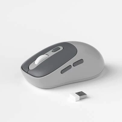 MAGEEGEE 2.4G เมาส์ไร้สายพร้อมตัวรับสัญญาณ USB, เหมาะสำหรับแล็ปท็อป, Air/Pro, แท็บเล็ตพีซี, น้ำหนักเบาและพกพาได้