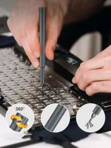 44-In-1 Precision Screwdriver Set, Multi-Functional Screwdriver Kit, Electronics, Computer, Glasses, Phone, Watch Repair Tool Kit, Suitable For DIY Enthusiasts And Professionals, Gift For Men, Holiday Gift - 44-in-1 Screwdriver - View 7