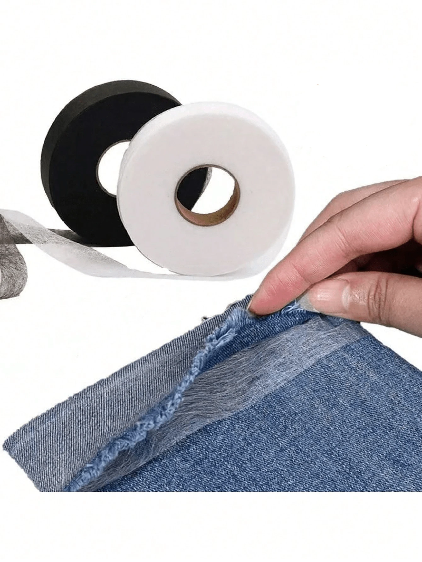 Băng keo viền hai mặt, băng keo dán nhiệt dùng để rút ngắn quần áo và áo sơ mi, phụ kiện may mặc