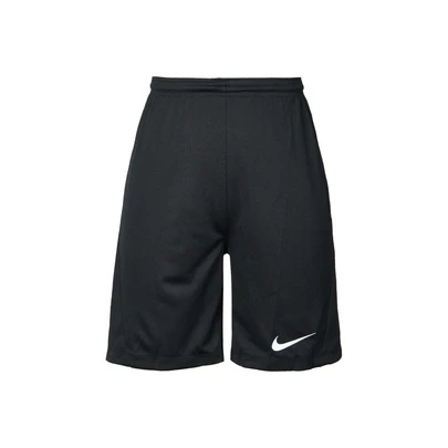  Quần short nam Nike Dri-Fit PARK III nhanh khô, thoải mái, đa năng, có dây rút, màu đen.