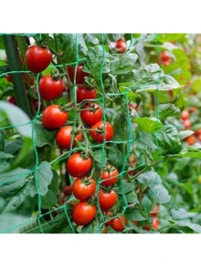 2 Packs Durable PVC Garden Vines Netting - Perfect For Climbing Plants, Vegetables, And Flowers | Easy To Install And Weather-Resistant, No Frame, No Ties - A - View 3