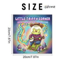 GDTME Cute Corner Art: Sách tô màu đơn giản và nổi bật dành cho người lớn và thanh thiếu niên, hoàn hảo làm quà tặng Lễ Phục Sinh, Ngày của Mẹ, Ngày của Cha, mùa cưới và sinh nhật. Những họa tiết đáng yêu giúp giảm căng thẳng, tuyệt vời cho những người bạn thích tô màu và không khí tựu trường (Sách tô màu thư giãn). Quà tặng cho mẹ, K-Pop, Trường học, Sách tô màu, Văn phòng phẩm, Quà tặng Lễ Phục Sinh, Trang trí phòng, Đồ dùng học tập, Đồ dùng văn phòng, Quà tặng, Đồ nhét túi quà, Đồ chơi, Đồ dùng tiệc tốt nghiệp 2026. - Góc nhỏ ảo giác - Xem 3