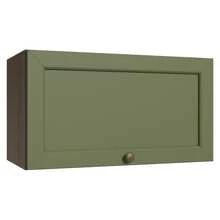 Alacena Gabinete Superior Cocina Madesa Vik 60cm MV 01 - Marrón y Verde - Ver 10
