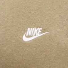 Nike Swoosh 透氣圓領套頭長袖衛衣 男款 卡其色 - 卡其色 - 查看 5