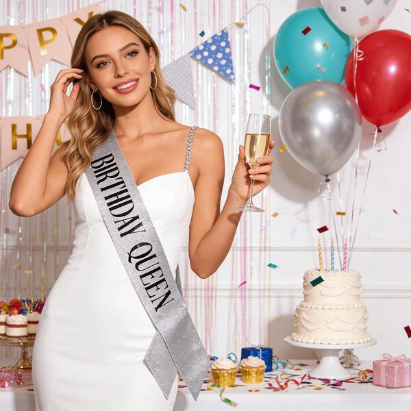 1 قطعة شريط ديكوري متعدد الألوان لحفلة عيد الميلاد، شريط ديكور لفتاة عيد الميلاد، مناسب لديكور أعياد الميلاد والكريسماس والمناسبات الهامة