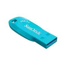 Memoria USB  32 Gb SanDisk Ultra Shift 32GB, USB 3.0, Memoria USB con diseño color azul turquesa - Azul - Ver 1